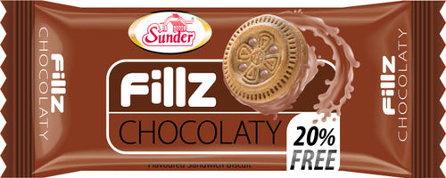 Sunder Fillz Chocolate Biscuit 40g with 9 Months Shelf Life