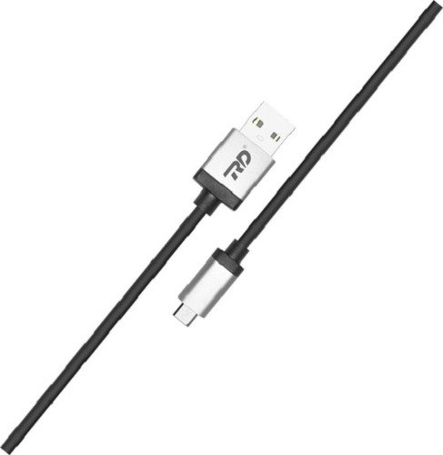 1 Meter Size Black Micro Usb Cable For All Mobile Phones (Model No Ls-34)