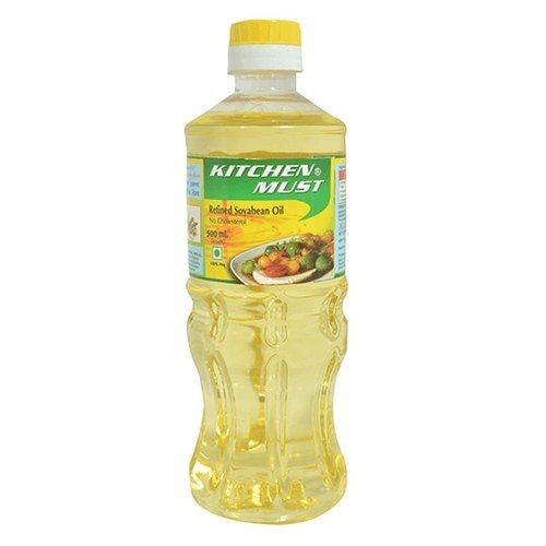 500 Milliliter Volume 99.9% Pure Organic Cultivated Refined Soybean Oil