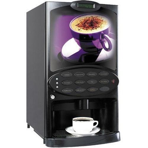 Automatic Grade 15 Kg Weight Aluminium Alloy Material Made Instant Coffee Vending Machine