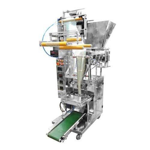 Green Automatic Popcorn Pouch Packing Machine With 240V Voltage, 1-2 Kw Power