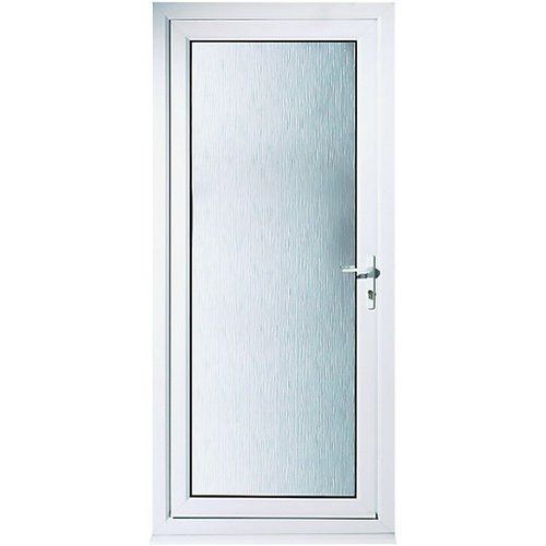 Designer Toughened Glass UPVC Bathroom Door