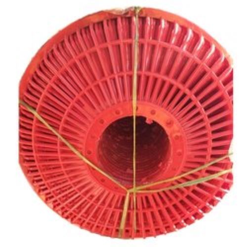 लॉन्ग फंक्शनल लाइफ और राउंड शेप लाइट वेट वाटर प्रूफ डीसी फैन जली