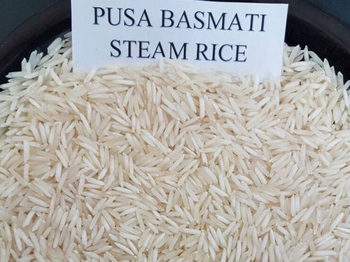 Natural Taste Medium Grain Organic Dried White 1401 Pusa Steam Basmati Rice