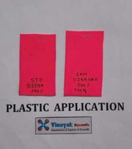 Plastic Application Dyestuff