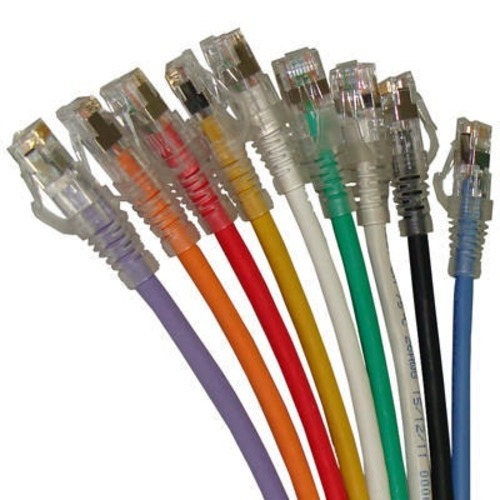 1.5 Meter Long Polycarbonate Molex Powercat 6a Shielded Patch Cord at