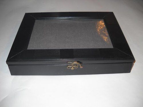 Attractive Decorative Black Wooden Mdf Fancy Gift Packaging Box