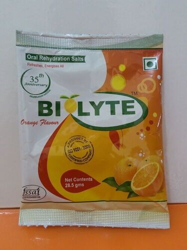Biolyte Orange Flavor Oral Rehydration Salt (ORS) Sachet