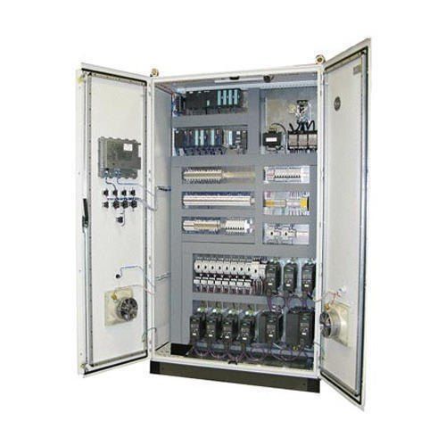 Powder Coated Mild Steel Electrical PLC Control Panel