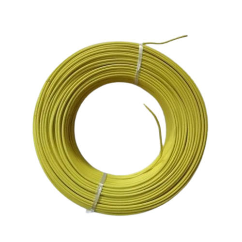 Yellow Fire Proof Shock Resistant Electric Single Core Pvc Insulated Copper Gi Wire