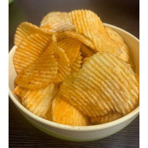 Light Yellow Salted Chips For Human Consumption