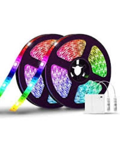 Multi-Color LED Outdoor Rope Lights - 50 Meter Roll, IP45 & IP65 Rated, Plug-In Power, Color Changing, Plastic & Silicone Material, 2-Year Warranty, 4W~15W Rated Power