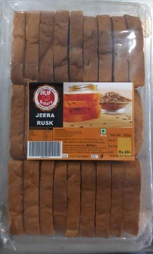 Ready To Eat Semi-Hard Crunchy And Crispy 99.9% Pure Plain Suji Rusk