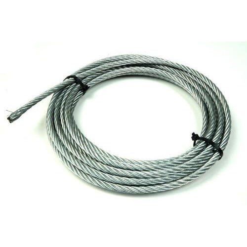 Silver 10 - 50 Meter Length High Quality Pvc Coating Steel Wire Rope For Construction Use