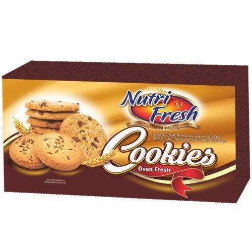 Box Packed Sweet Taste Round Shape Crispy Texture Nasty Crunchy Fresh Cookies