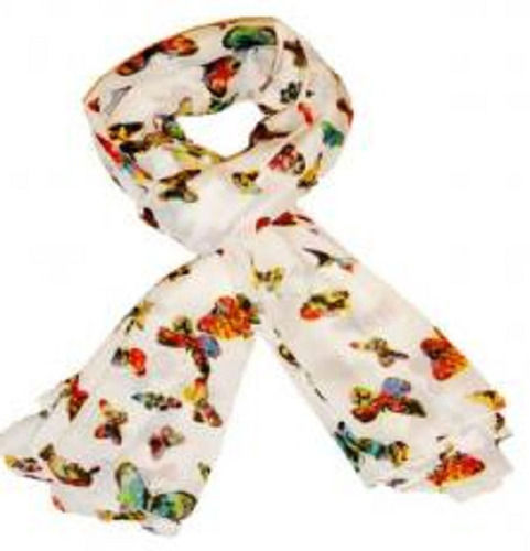 Breathable Light Weighted Skin Friendly Printed Casual Scarves For Ladies 