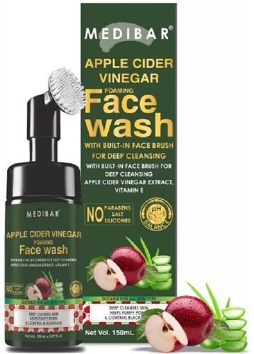 Deep Cleansing Apple Vinegar And Vitamin E Foaming Face Wash, 150 ML Pack