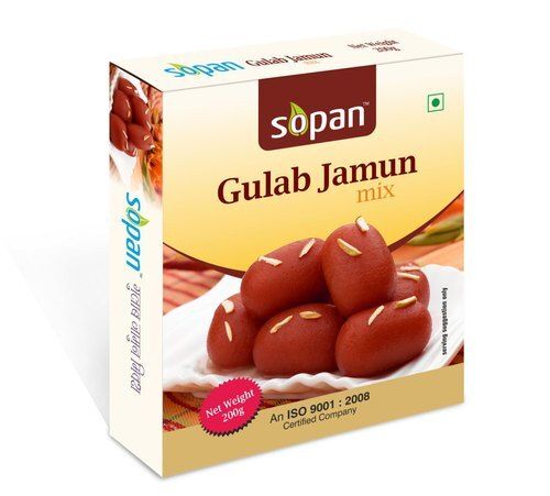 Sweet Easily Making Spongy Soft No Artificial Flavor Brownish Red Gulab Jamun Mix