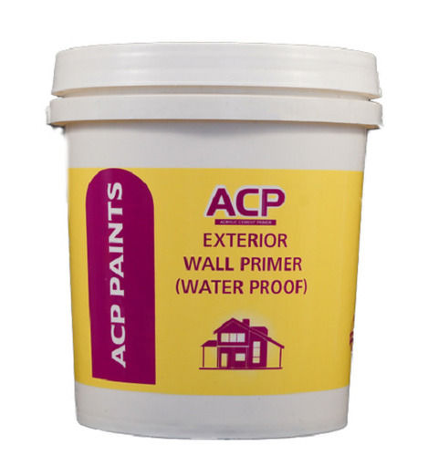 High Pigments Stain Unaffected Water Resistance Acp Exterior Wall Primer