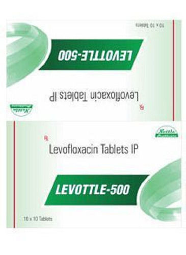 Levottle-500 Levofloxacin 500 Mg Antibiotic Tablet, 10x10 Pack