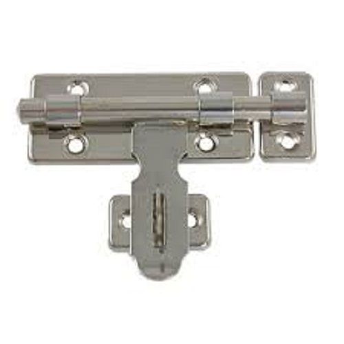 Silver Matte Finish Rectangular Shape Stainless Steel Door Lock