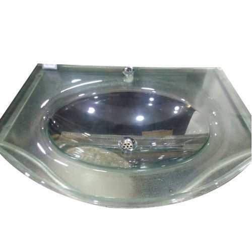 Sturdy Construction Easy To Clean Easy To Install Wall Mounted Glass Wash Basin