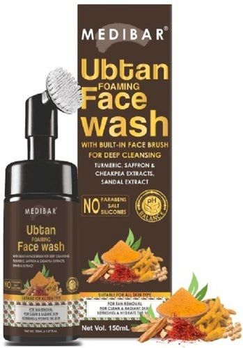 Ubtan Foaming Face Wash With Turmeric, Sandalwood And Saffron, 150 ML Pack