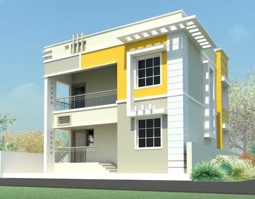 2 BHK Flat Concrete Residential Building Construction Services