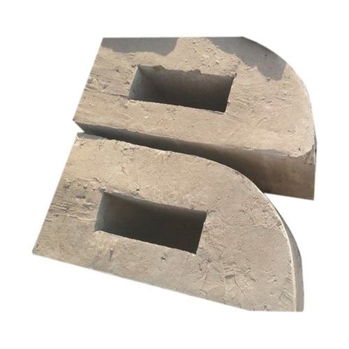 Gray 200 Mm Concrete Rcc Precast Kerbs Construction Stone For Pavement