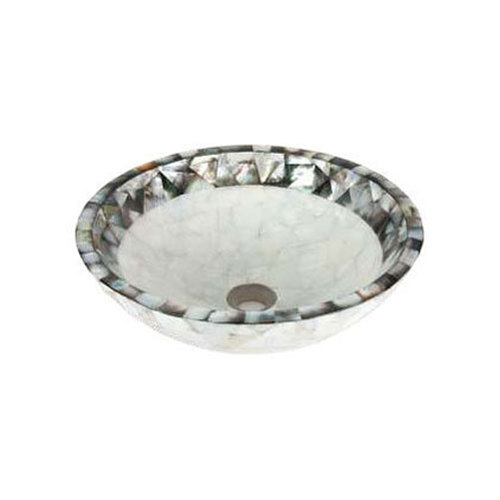 Elegant Border Design Wash Basin - New Model NY-1014 | Scratch Resistant, Chemical Resistant, Skin Friendly, Easy Installation, Polished Finish