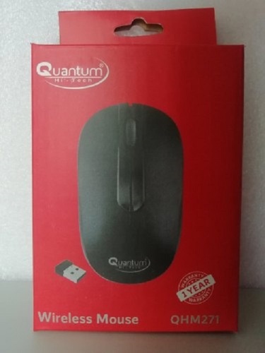 Durable Easy To Scroll Smooth And Non Breakable Black Wireless Mouse - Non-Breakable, Portable, Black Color, Bluetooth Interface | Compatible with Windows 10, Right-Hand Orientation, Ball Tracking Method