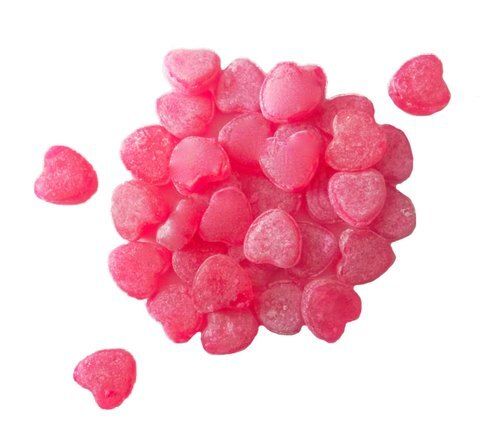 Heart Shape Fruit Flavored Candies Age Group: Children