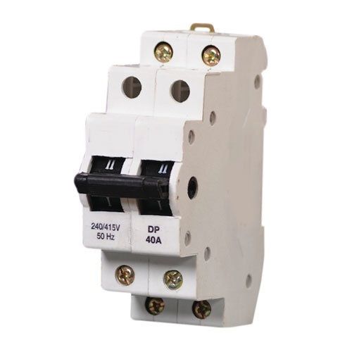 White Highly Durable Contact Resistance Change Over Mcb Switch