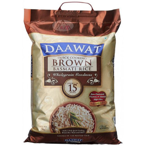 5 Kg Medium Grain Daawat Brown Basmati Rice
