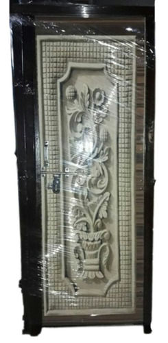 6*3 Feet Beautiful Pattern Single Frame Hinged Door 