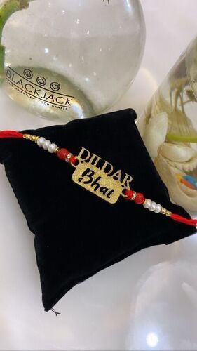 Adorable Dildar Bhai Beads Dori Rakhi for Rakshabandhan