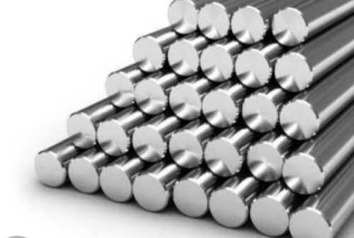 Polished Stainless Steel Silver Round Bar For Industrial Application: Construction