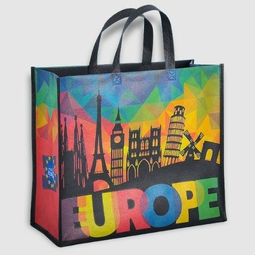 Recyclable And Biodegradable Multicolor Printed Non Woven Bag