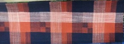 शर्ट के लिए लाल और नीला शुद्ध कपास हल्का चेकर बुना हुआ कपड़ा आवेदन: औद्योगिक