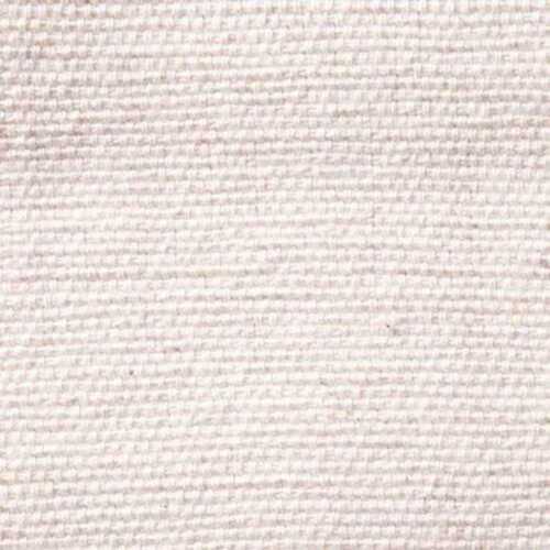 White Plain Woven Cotton Fabric For Garments, 41-45 Inch Width 
