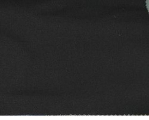 Breathable And Light Weighted Black Plain Dyed Cotton Spandex Fabric
