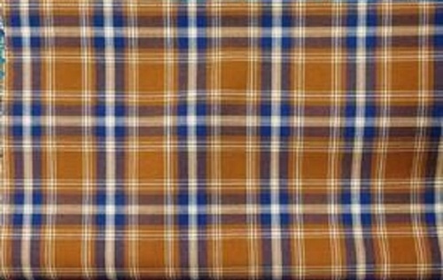 व्हाइट सॉफ्ट एंड ब्रीथेबल लाइट वेटेड चेकर प्योर कॉटन टवील फैब्रिक