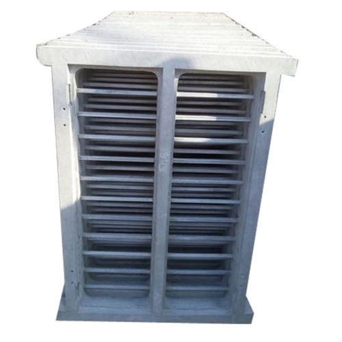 Strong Security Oriented Rectangular Shaped Window Frame With Iron Rods