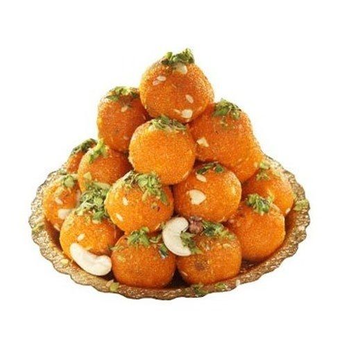 Delicious And Sweet Yellow Tasty Boondi Laddu