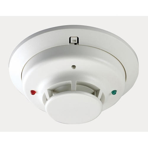 Stainless Steel Ceiling Mounted Round Plastic Smoke Detector (Operating Temperature 70 Degree C)