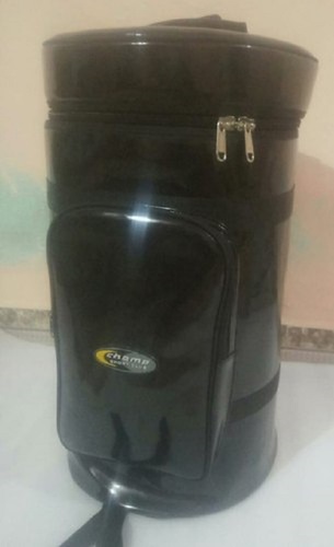 Plain Black Color Polyester Dholak Bag With 50 To 100 Kg Weight Bearing Capacity