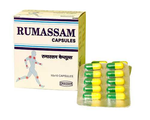 Body Pain Relief Rumassam 10X10 Capsules General Medicines