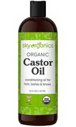 Sky Organic Conditioning Castor Oil For Hair, Lashes & Brows, 473 Ml