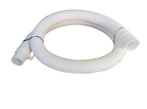 White Plastic Washing Machine Drain Pipe Application: Commercial