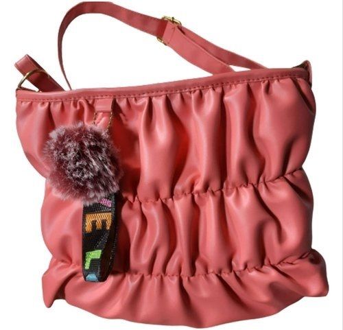 Long Lasting And Highly Comfortable Ladies Handbag Peach Color For Boys  Gender: Women at Best Price in Mumbai